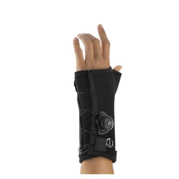 Brace Spica Exos Adult Long Wrist/Thumb Black Size Small Right Ea
